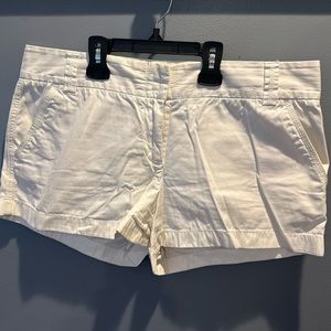 JCrew White City Fit shorts